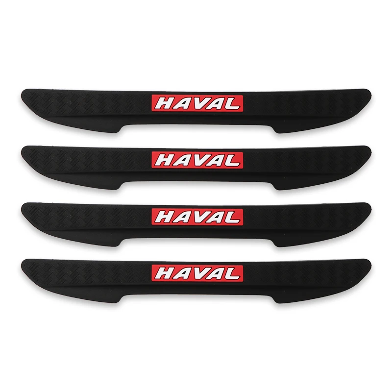 4 шт. автомобильный резиновый бампер боковая дверь Защитная Наклейка для Hyundai Santa