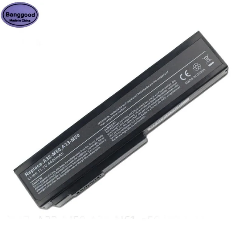 

Banggood A32-N61 Laptop Battery for ASUS N61 N61J N61D N61V N61VG N61JA N61JV M50s N43S N43JF N43JQ N53 N53S N53SV A32-M50