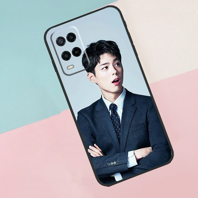 Фото Чехол для телефона Park Bo Gum Korean Actor Star для Oppo A40 A60 A80 A18 A38 A58 A78 A98 A79 A16 A76 A96 A15 A74 A94 A54 A77 A17 №5