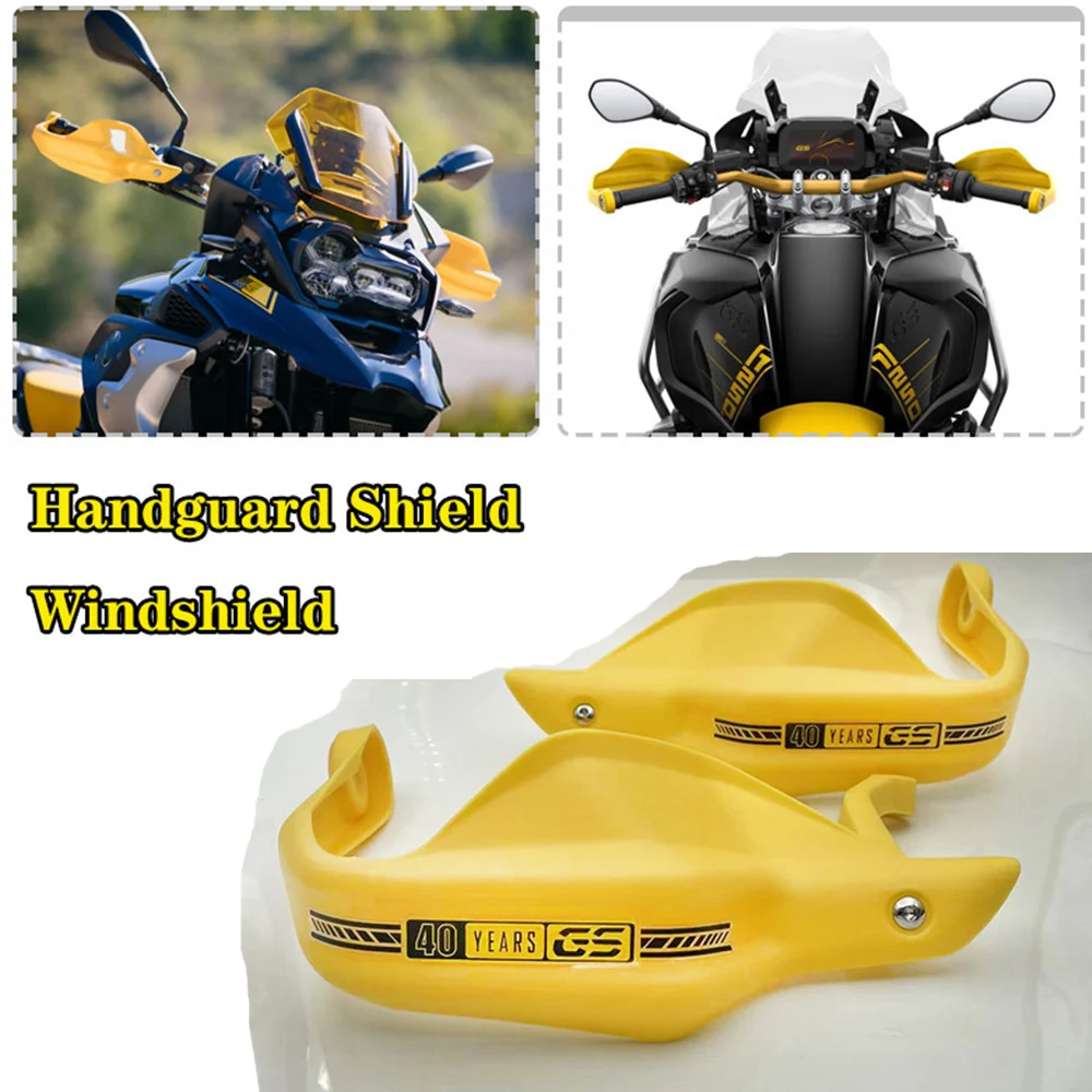 

For BMW R1200GS R1250GS/ADV F850GS F750GS F850 R1250 GS Motorcycle Hand Guards Protector 40 YEARS GS Handlebar Handguard Shield