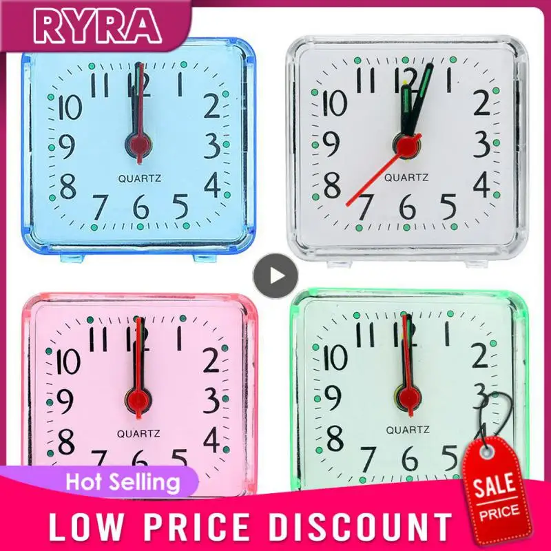 Travel Quartz Beep Clock Fashion Bedroom Bedside Alarm Clock Multi-function Kitchen Gadgets