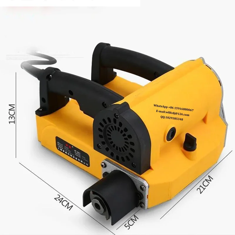 Электрический строгальный станок для стен 4580 Вт цемента бело-серой стены