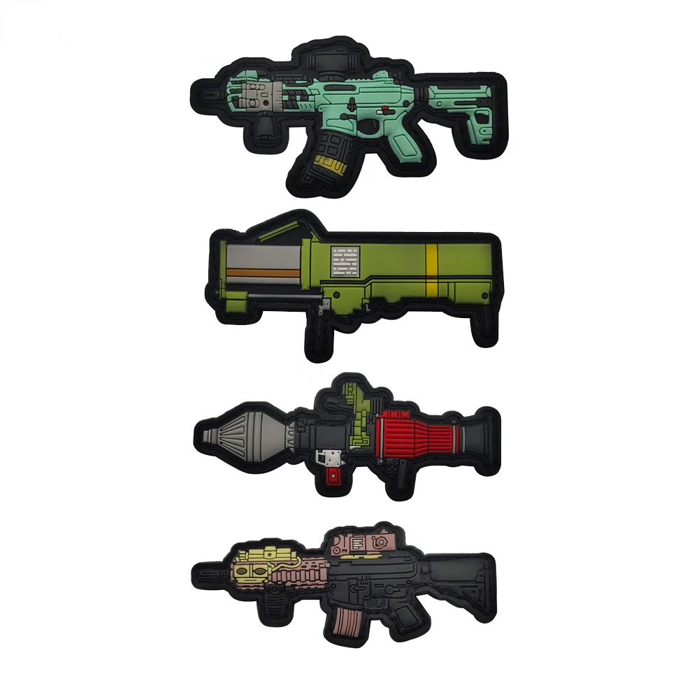 АК МК18 М72 ЛАУ РПГ Базука 3D ПВХ Q Издание Серии Отрывные пластинки на одежде тактические пластыри с символикой военной морали