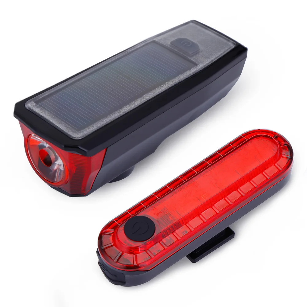 

Велосипедная лампа на солнечной батарее с зарядкой через USB