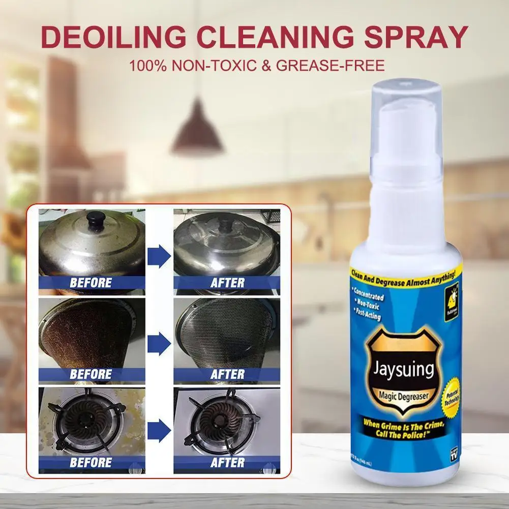 

Degreaser Cleaner Spray For Kitchen Home Bathroom Degreaser Dirt Oil Cleaner Household Cleaning Chemical 30ml Dropshipping T3r1