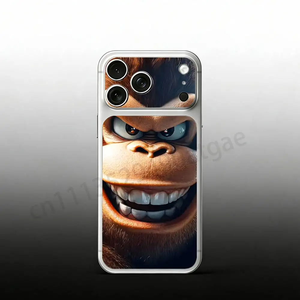Фото Защитная пленка-наклейка Game D-Donkey Kong Monkey для iPhone 17 Pro Max/17 Pro, полноцветная, на весь корпус №4