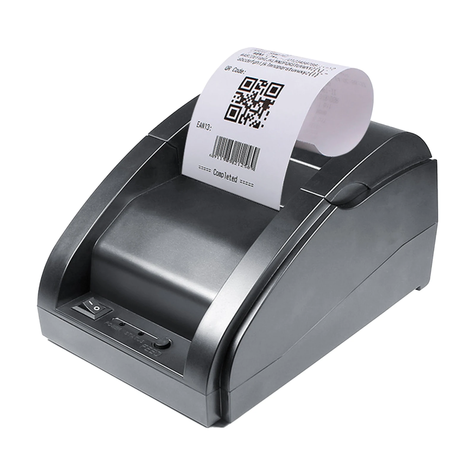 

58mm Receipt Thermal Printer USB BT Mini Portable Label Printer Supermarket Receipt Printing Compatible for iOS Android Windows