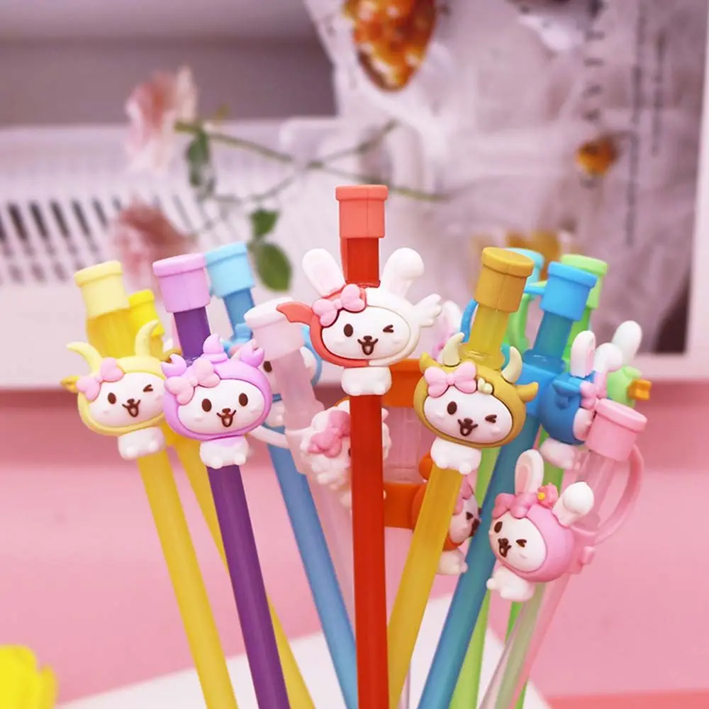 

1PC Creative Reusable Silicone Straw Plug Splash Proof Drinking Dust Cap Dust-proof Straw Tips Cover Cup Accessory Kitchen Tool