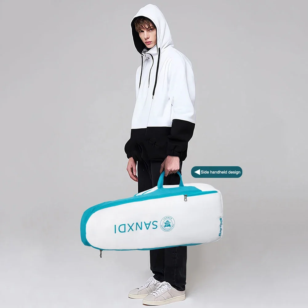 Унисекс Теннис Бадминтон Тренажерный зал Фитнес Спортивный рюкзак Большая