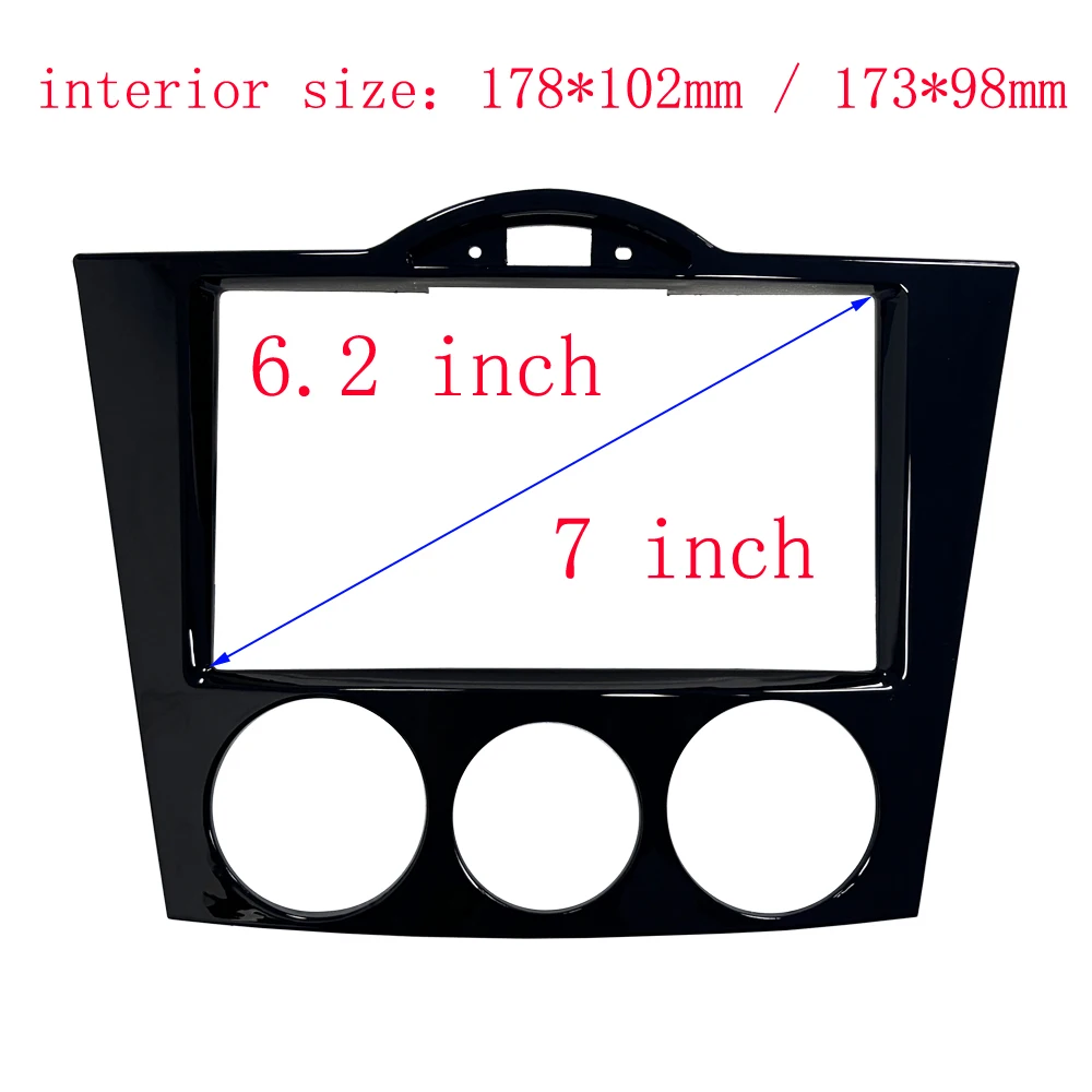 

HAOCHEN 7/9 дюймов 2 DIN автомобильная рамка Fascia для Mazda RX8 RX-8 2003-2008 Android Radio Audio Dash монтажная панель комплект