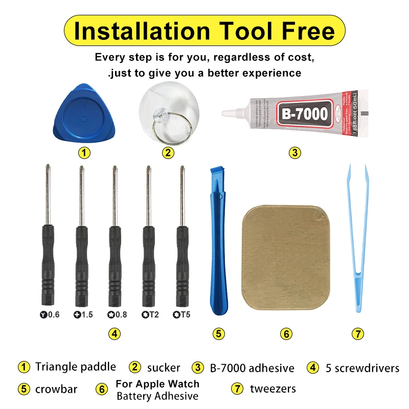 Новая батарея A1850, реальная емкость 352 мАч, для Apple Watch Series 3 42 мм LTE A1850 A1859, версия Honeycomb. (art.: 3920da995cdc3) - 3920da995cdc3