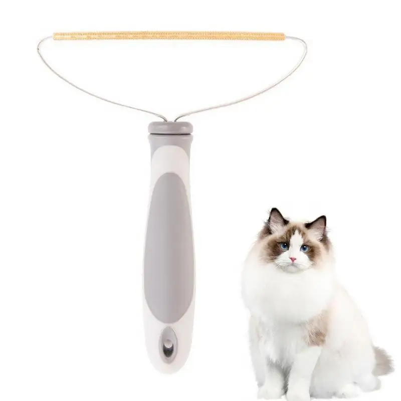 

Carpet Pet Fur Remover Dog Fur Remover Cat Hair Scraper Stainless Steel Retractable Handlebar Long Handle For Sweater Pet Body