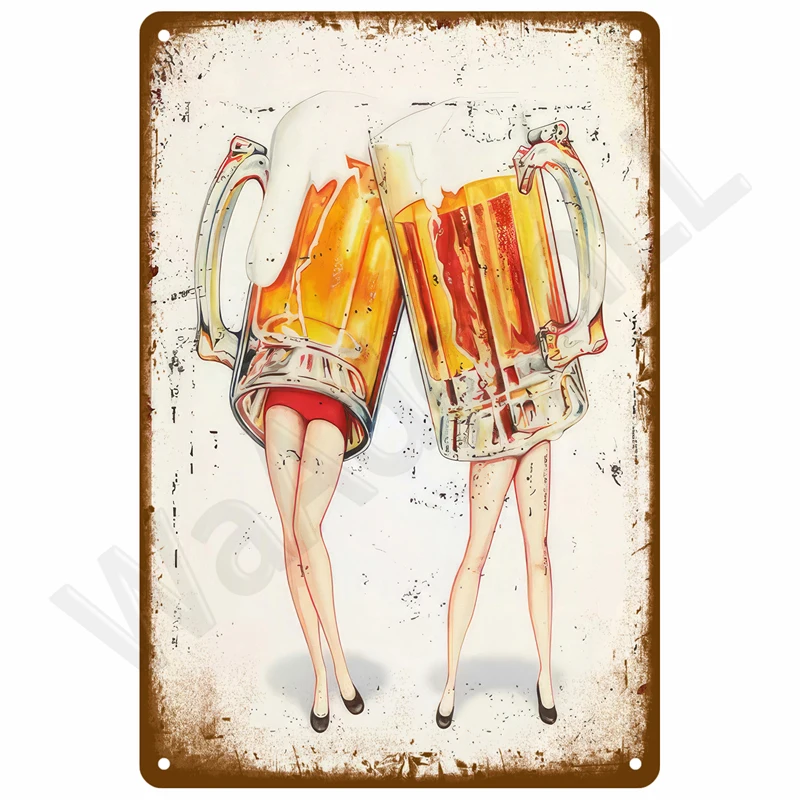 

Винтажная металлическая вывеска