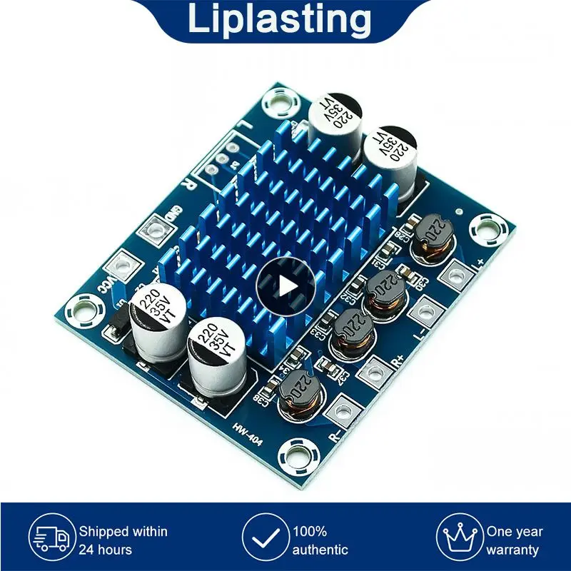 

30w30w Digital Audio Power Amplifier Board Dual Channel Mp3 Amplifier Module 12v24v Easy To Link Audio Power Amplifier Board 3a