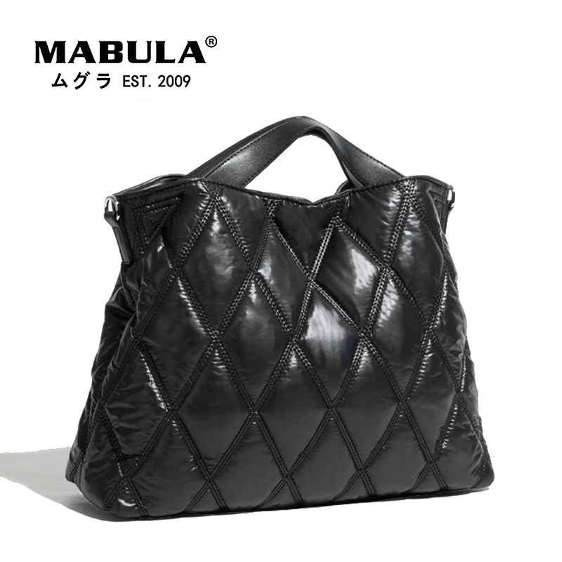 MABULA простые стеганые сумки для женщин 2022 зимние дизайнерские роскошные