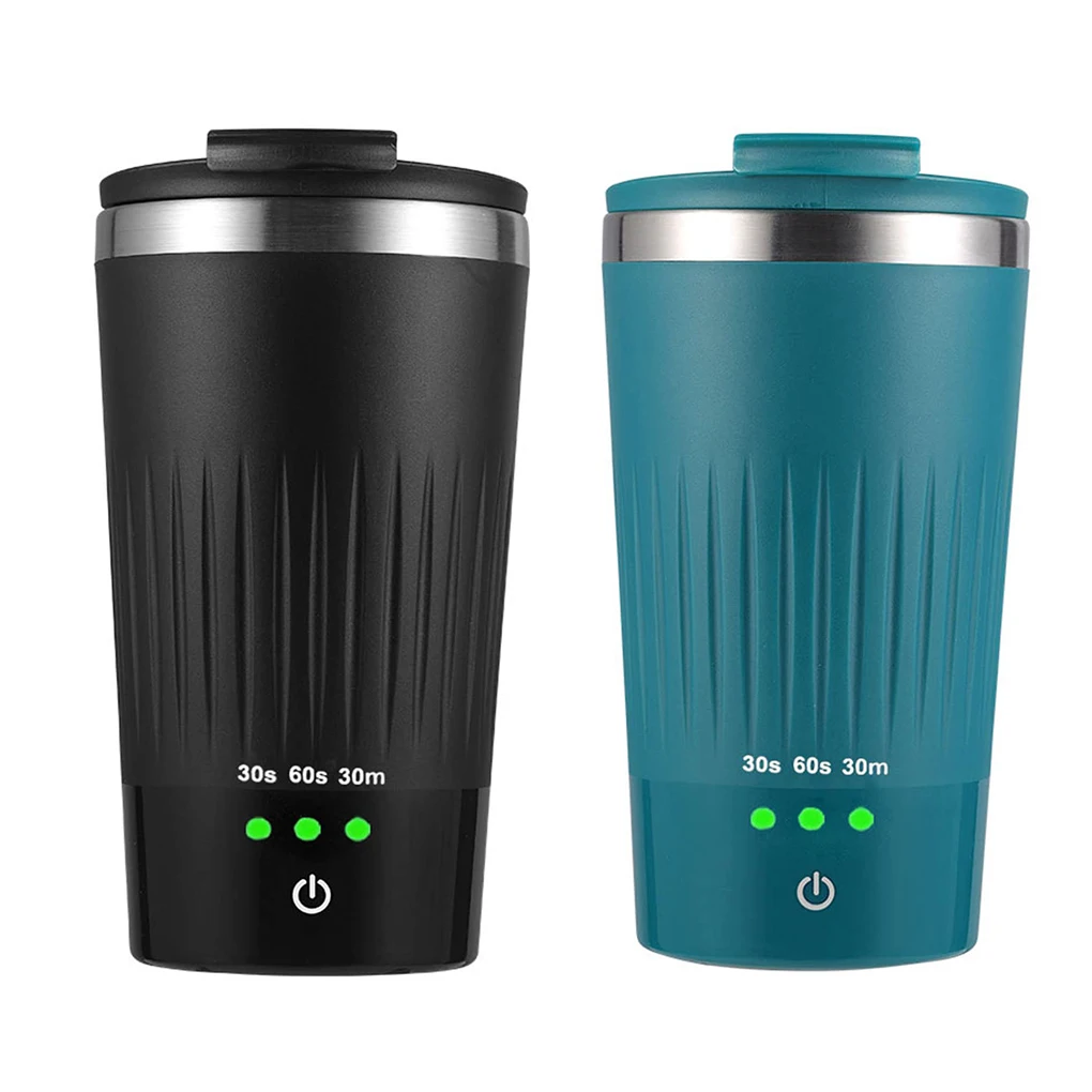 

Self Stirring Mug Intelligent Lightweight Unique Design Convenient Long Service Life Mixing Cup Blackish Green