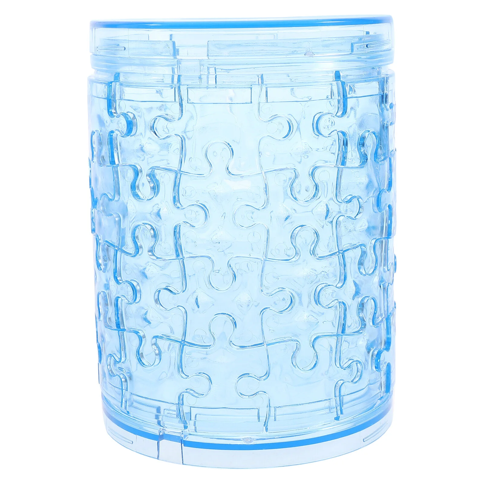 

Pen Holder Tabletop Piggy Bank Clear Banks Puzzle Money Pot Daily Use Saving Savings Jar Coin Container Adults Plastic Kids