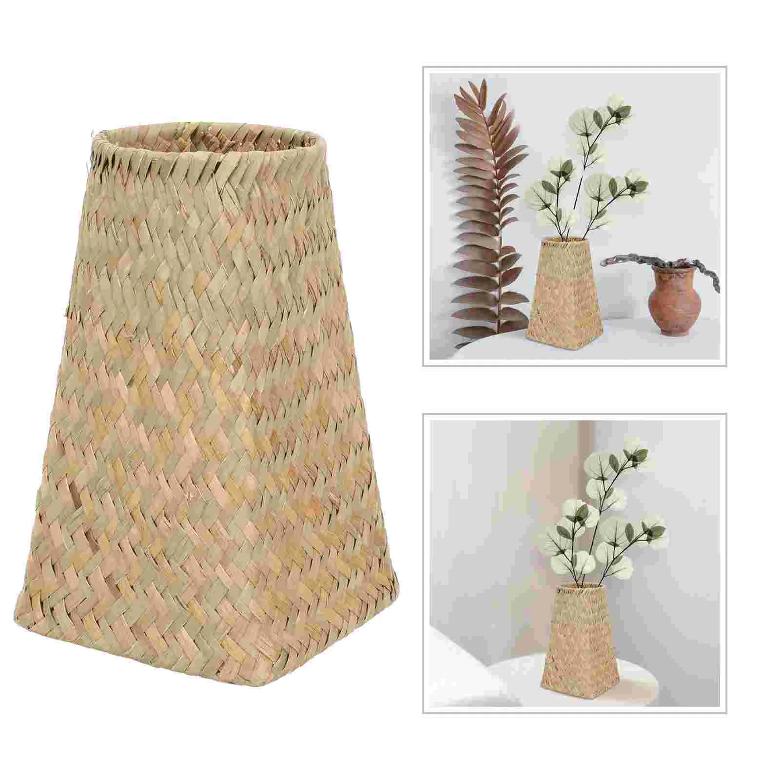 

Plants Living Room Decor Dining Room Vase For Flowers Weaving Vase Desktop Pen Holder Modern Farmhouse Vase