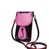 happiest womens shoulder crossbody bag cartoon ladies brands handbag pu leather phone purse money pouch for women girls 2022