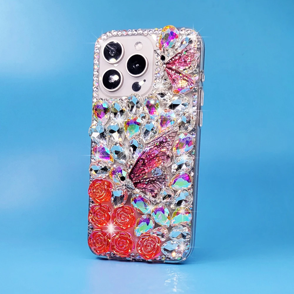 Чехлы для Samsung Galaxy A15 A14 A13 A12 A05 A05S A35 A55 A25 A24 4G A34 A54 A52 A72 A42 A33 A53 A73 5G Чехол Diamond Phone Cover