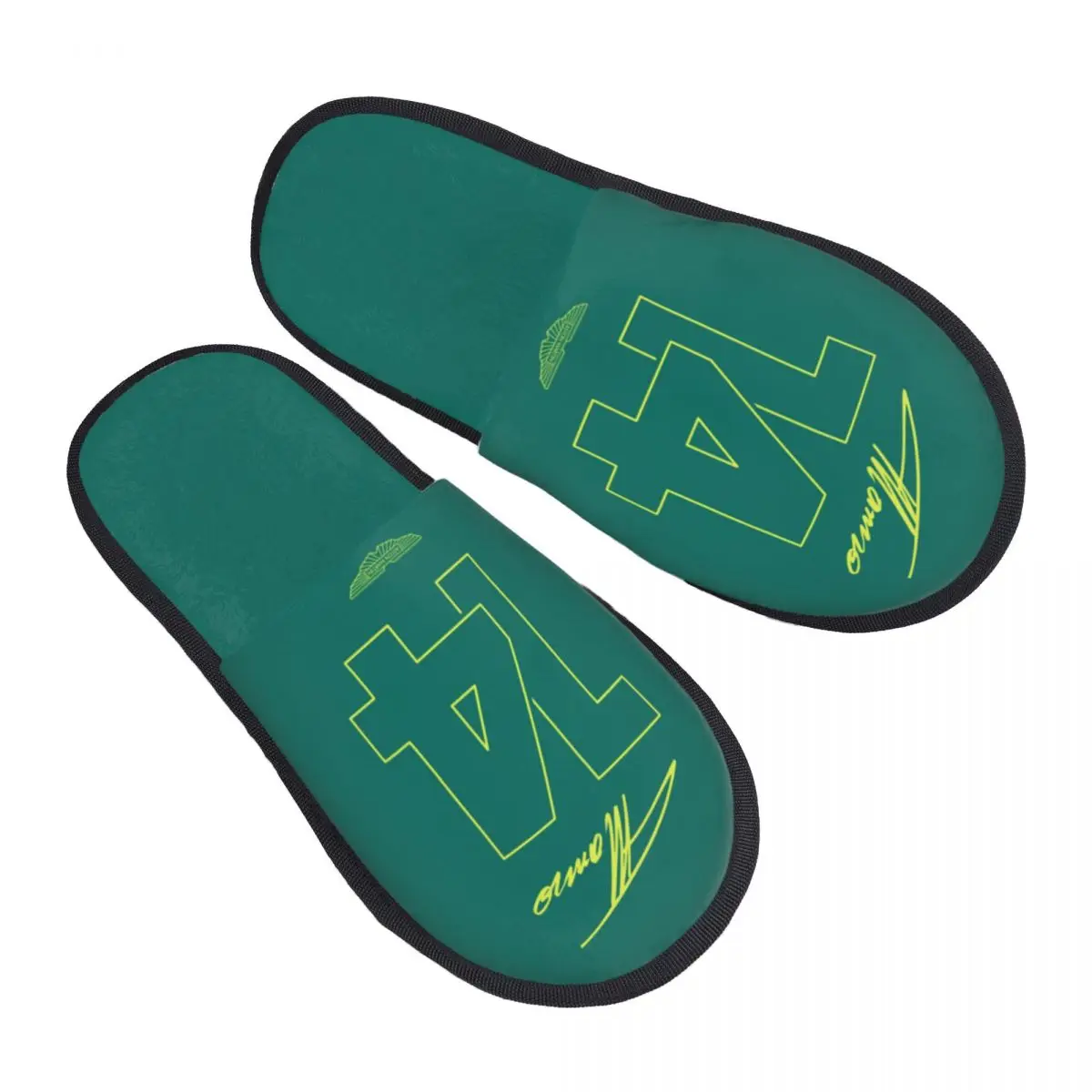 

Fernando Alonso Aston Comfy Scuff Memory Foam Slippers Women Bedroom House Shoes