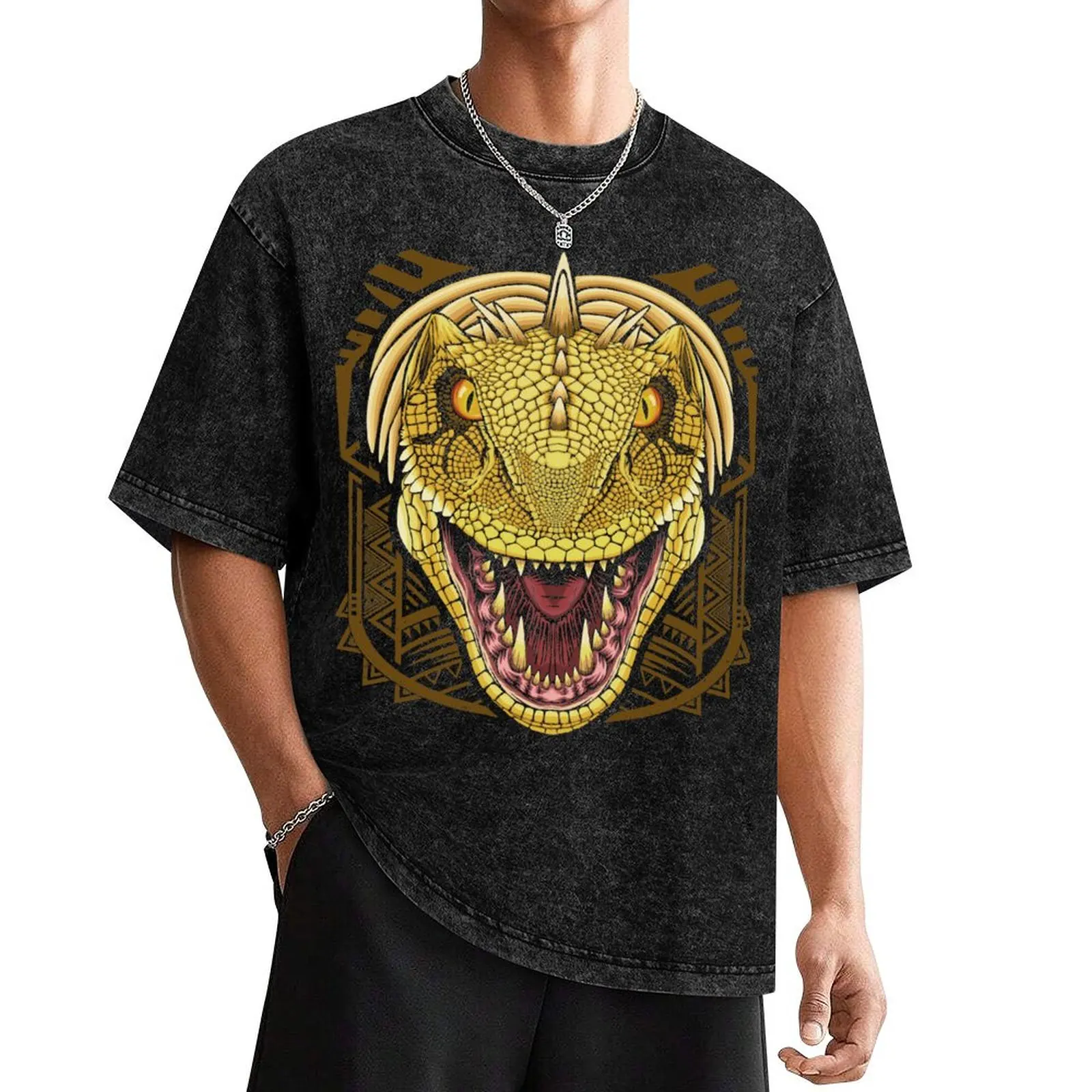 Футболка Great Jagras MHW винтажная рубашка с рисунком аниме футболка большого размера