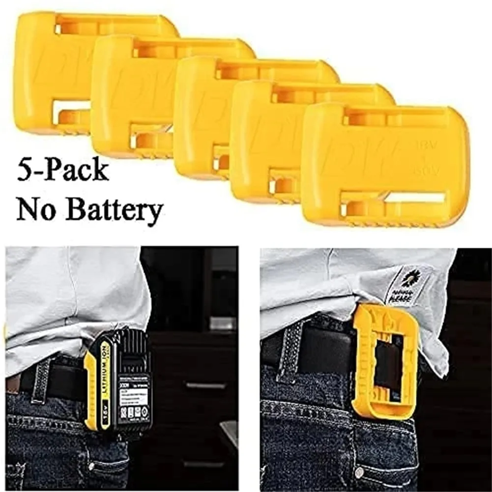 

5 шт., держатели для батарей Dewalt 18 в 20 в 54 в 60 в 12 В