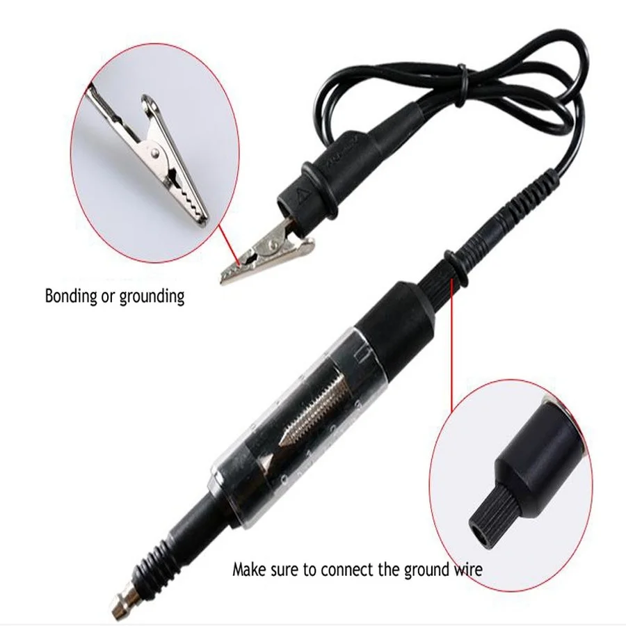 1PC Car Auto Spark Plug Nozzle Tester Ignition System High Voltage Line High Voltage Pack Detector Tool