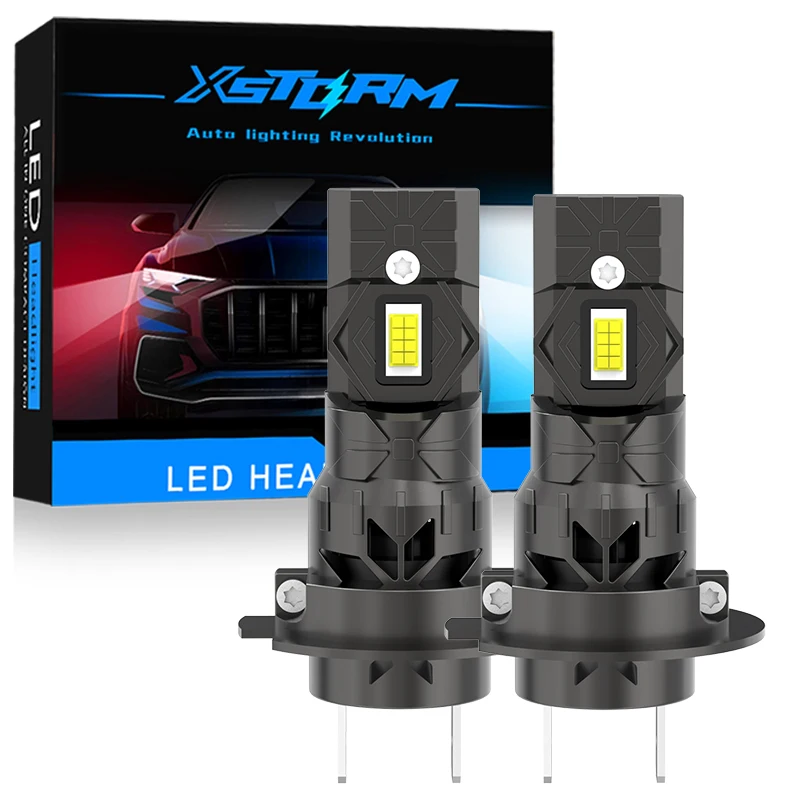 XSTORM H7 Светодиодная фара Canbus 100 Вт 22000LM Светодиодная фара H7 Автомобильная 3570 CSP Turbo Lights 12 В Автодиодные лампы Фара противотуманная фара