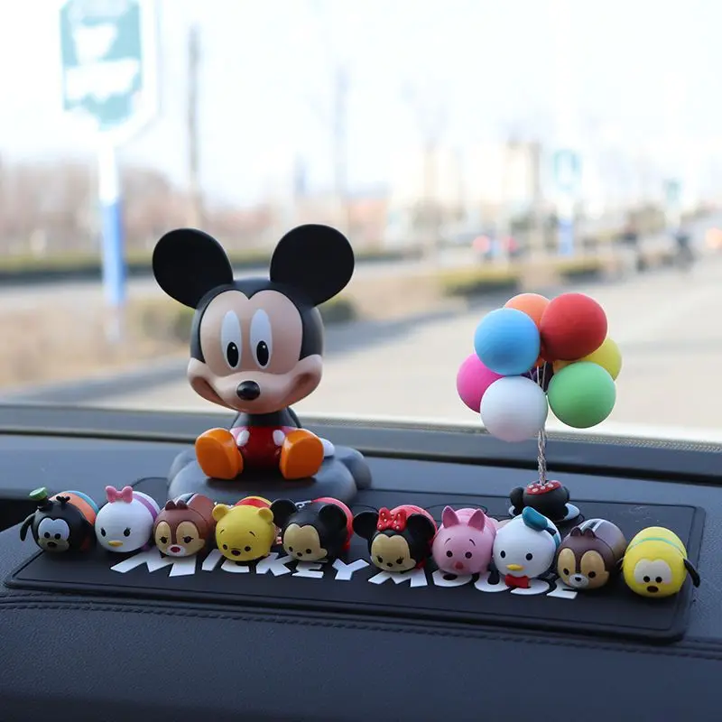 

Disney Mickey Minnie Cute Car Ornament Cartoon creative car accessories anime car accessories dashboard accessories