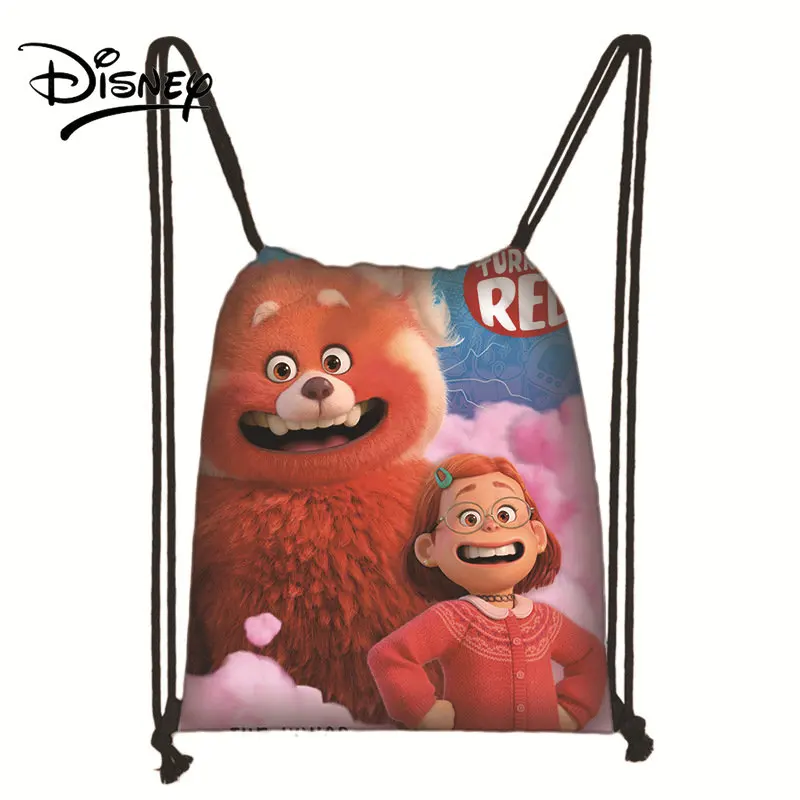 Disney Children's Bagsturning Red Youth Deformation Bundle Bag Sub Girls Bag