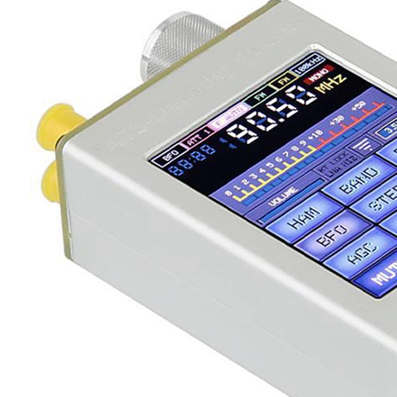 Карманный FM SSB SDR AM LSB USB портативный Радиоприемник из алюминиевого сплава с