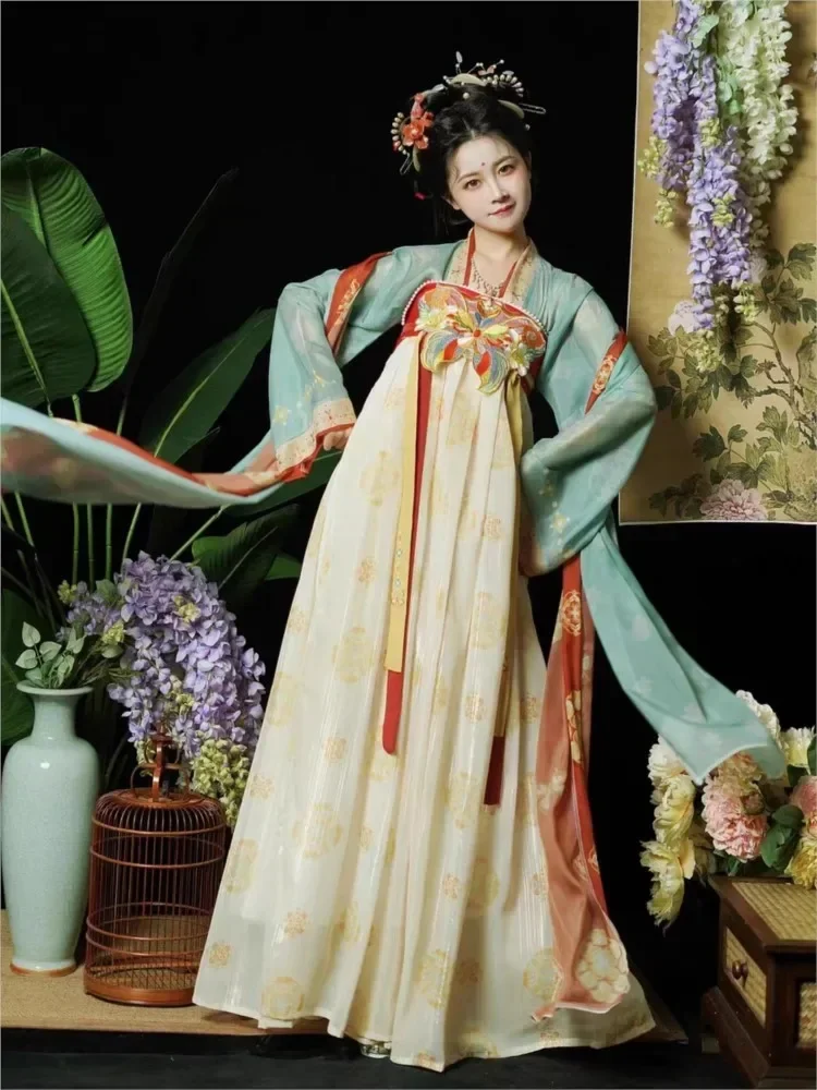 Женский костюм Hanfu в китайском стиле для Хэллоуина традиционная одежда китайская