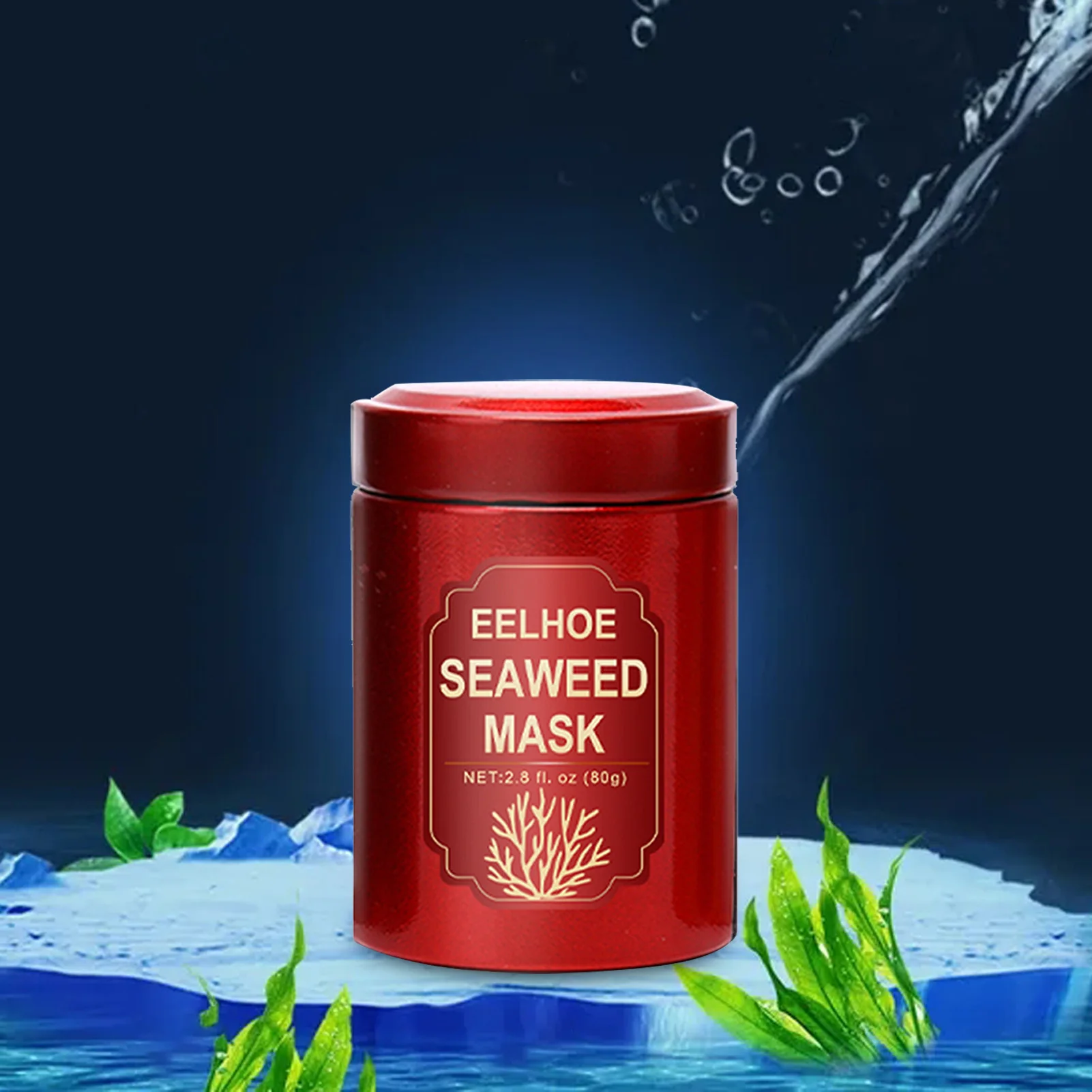 

Seaweed Hydrating Facial Care Natural Collagen Moisturizing Essence For Deep Cleansing Shrinking Pores Remove Blackheads Dead