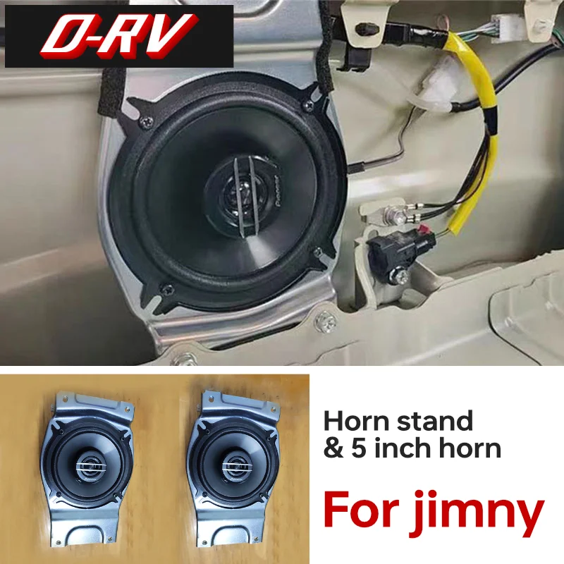 

Horn Bracket For Suzuki Jimny JB64 Sierra JB74W 2019 2023 Rear 5 Inch Speaker Bracket Kit Parts Car Accessories