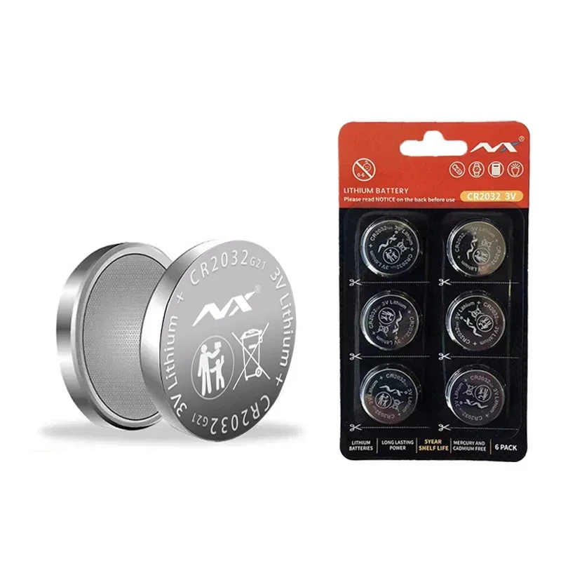 Литий-марганцевый диокис аккумулятор 210 мАч CR2032