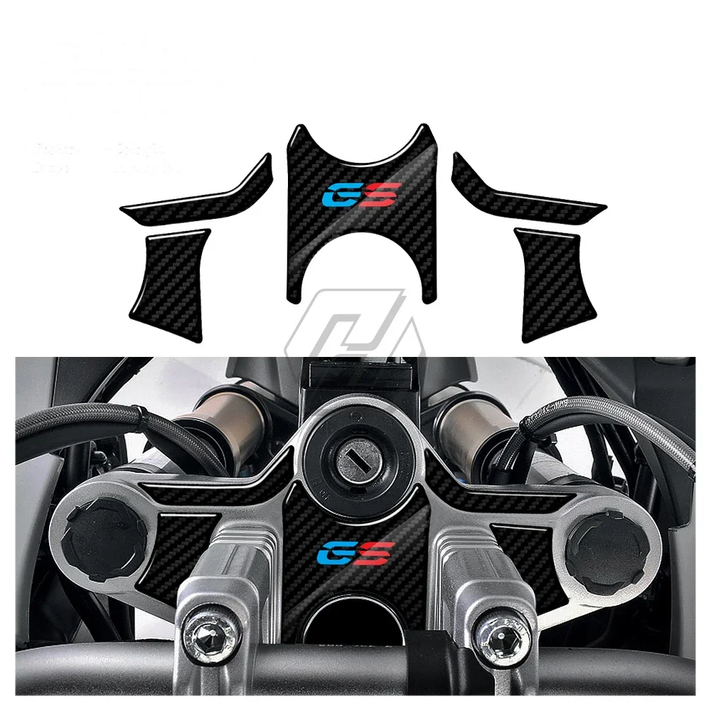 

Для BMW Motorrad R1200GS 2008-2012 3D углеродный вид верхняя Тройная кокетка защита