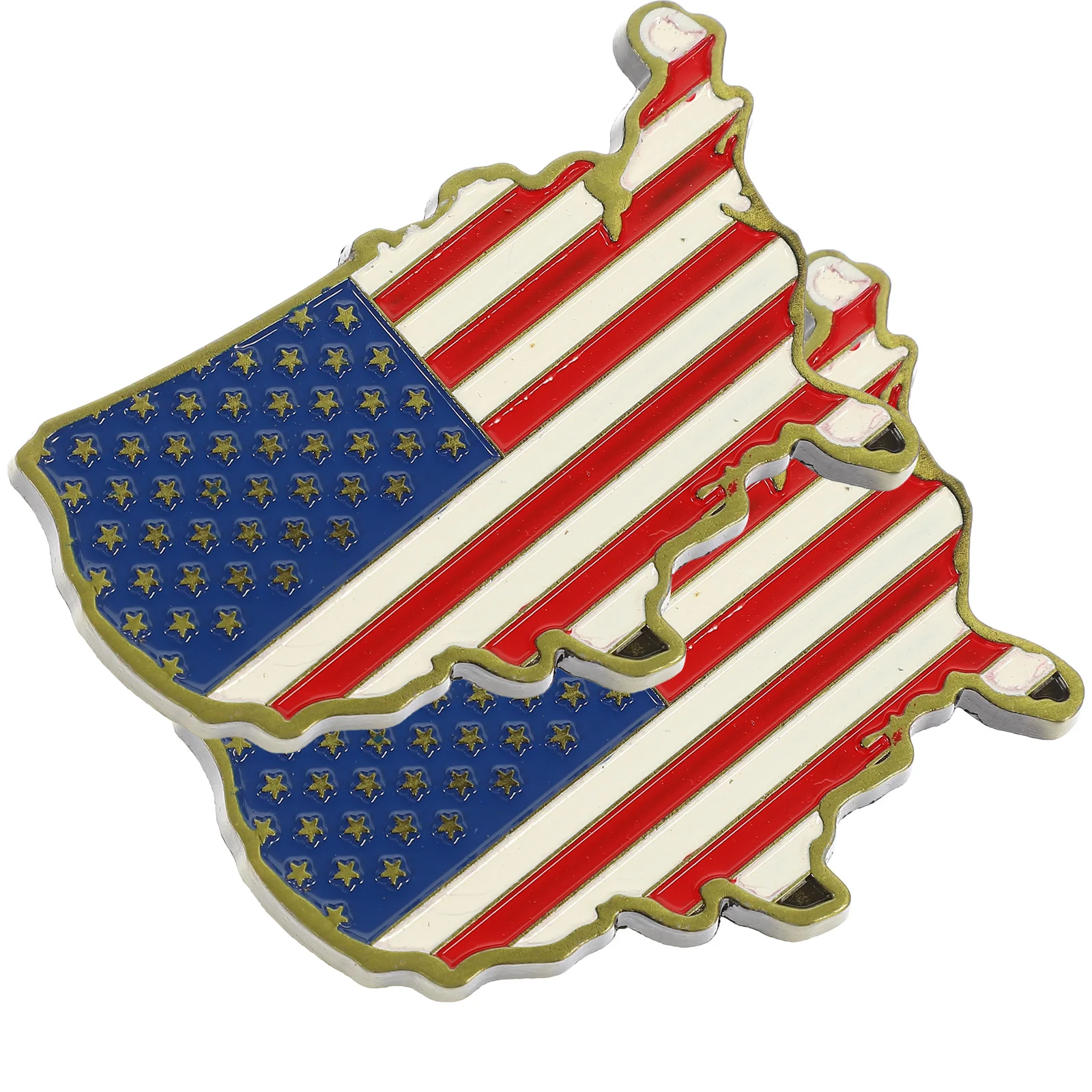 

Fridge Stickers Magnetic Sticker American Flag Decoration Decorative Door Map Metal Magnets Home Magnetcreative