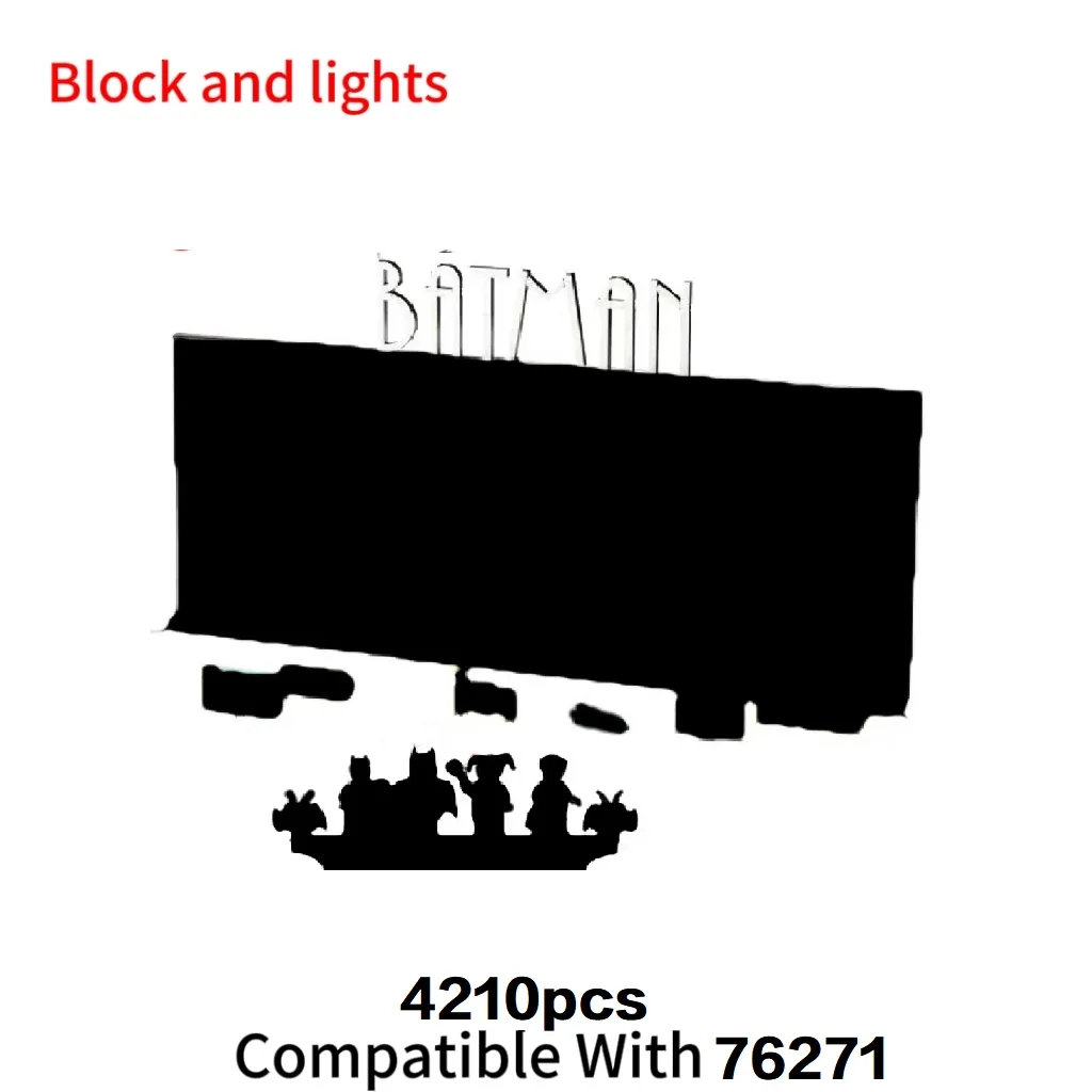 В НАЛИЧИИ 4210 шт. анимированная серия модель строительного блока совместимая 76271