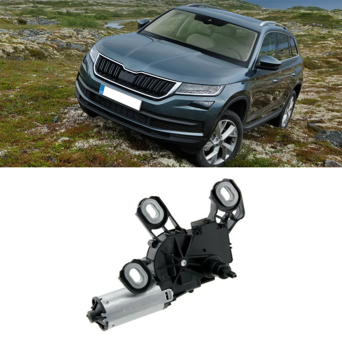 Автомобильный мотор-Дворник 1Z5955711 для заднего стеклоочистителя (1Z3) 2004-2013