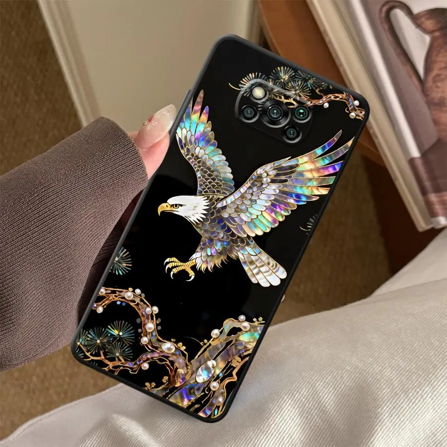 Фото Чехол Eagle Art Funda для телефона Xiaomi Poco F8 C61 F3 X3 X4 X5 X7 Pro C75 F1 M3 M4 M7 M5 C50 C71 №3