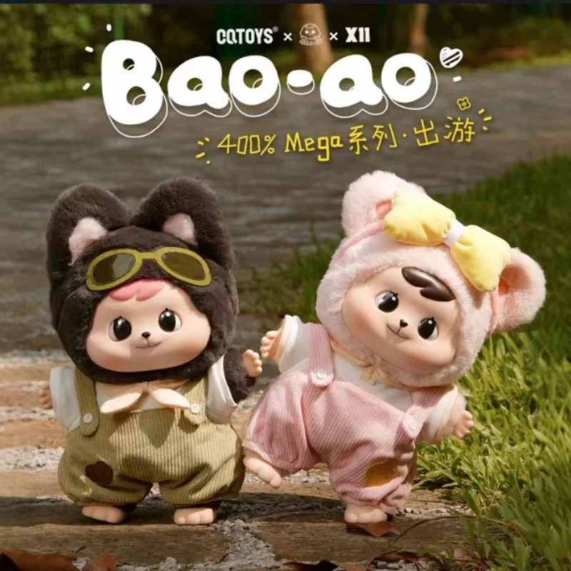 Женская оригинальная аниме-фигурка Bao-Ao Travel 400% Hug Mega Series виниловая кукла Baobao