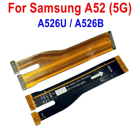 Новый ЖК-дисплей, основная плата, разъем материнской платы, гибкий кабель для Samsung Galaxy A52 5G A526U A526B
