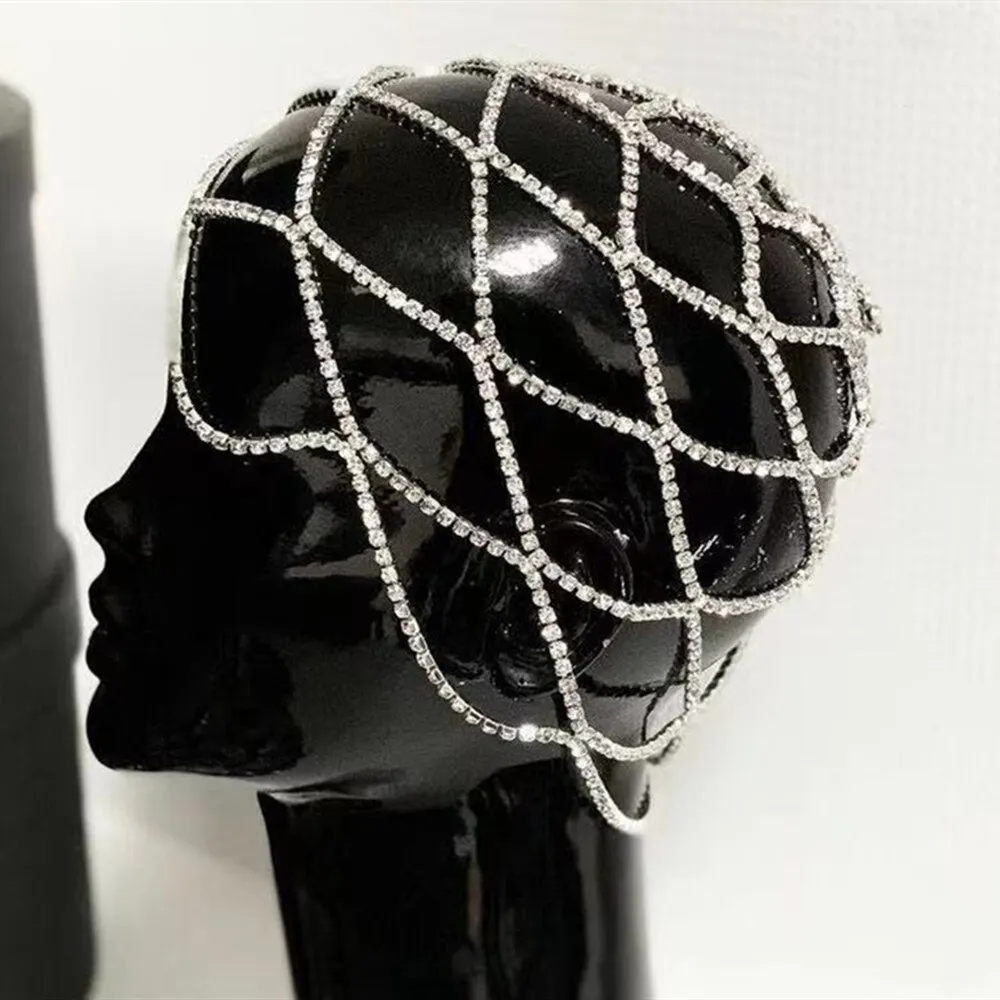 

Bridal petite hair accessories bow head jewelry Zircon