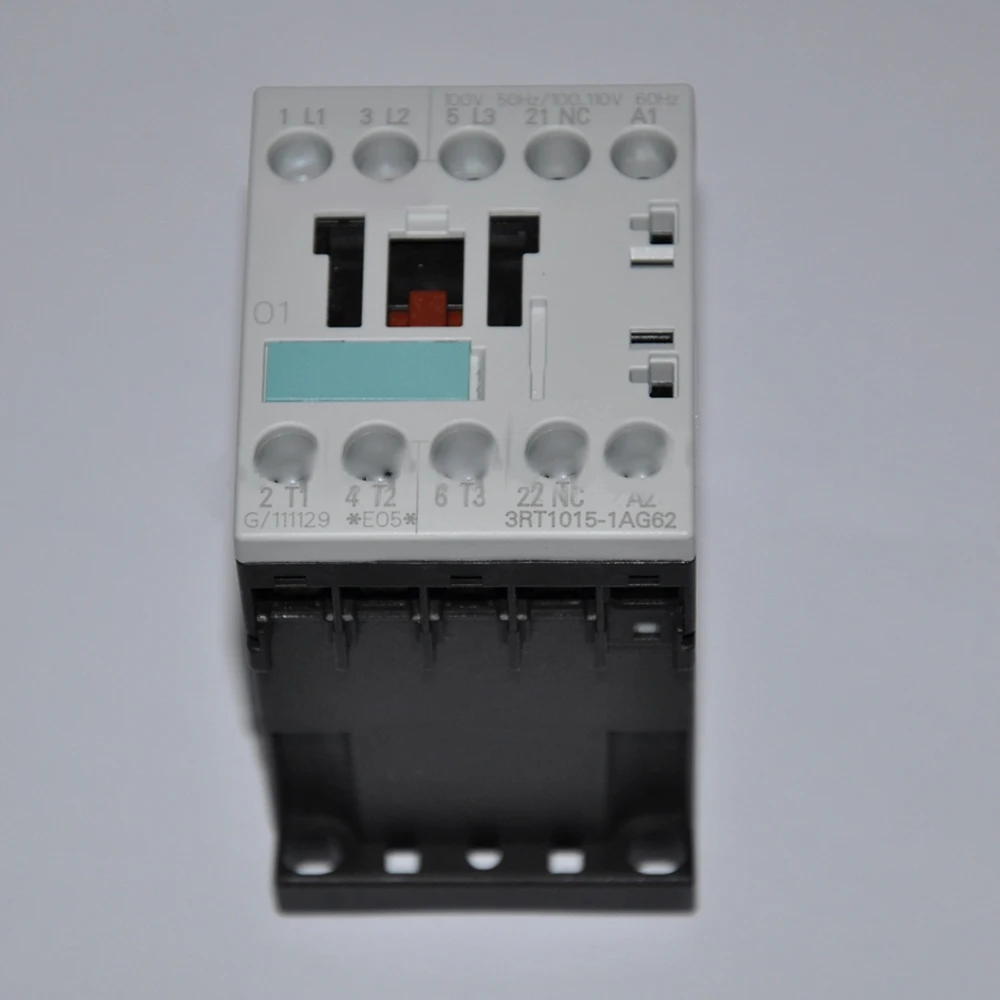 3-полюсный модуль контактора в коробке для Siemens 3RT1015-1AG62 7A 3 кВт 100 В AC 60 Гц