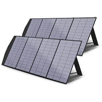 clean energy allpowers foldable solar panel 400w solar cell solar charger with mc 4 output for powerstation rv caravan boat