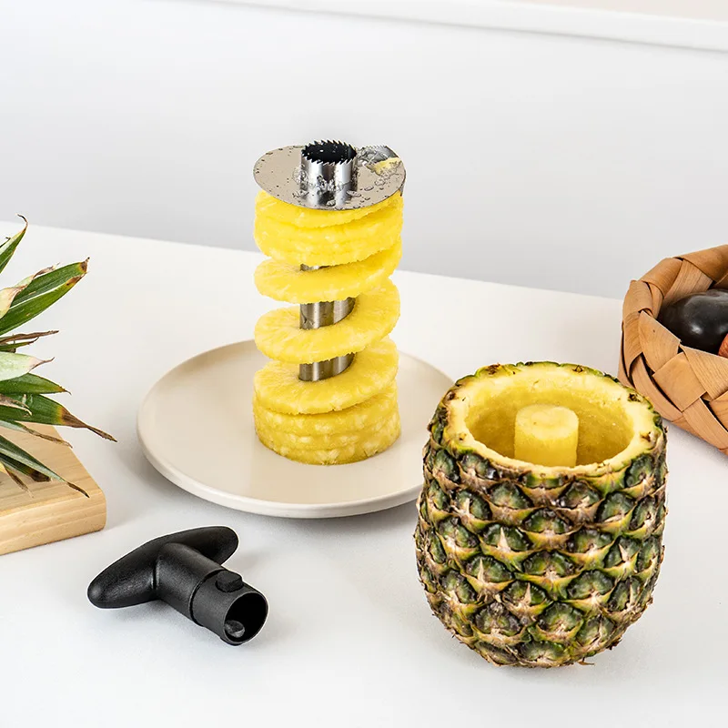 

Kitchen Accessories Peeler 430 Stainless Steel Pineapple Corer Cutter Best-selling Pineapple Slicer Tools Gadgets Dining Bar