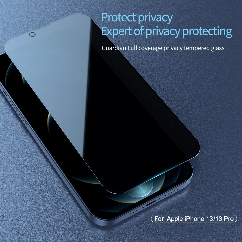 for iPhone 14 13 12 Mini 11 Pro X 8 7 Plus XR XS Max Glass Nillkin Full Cover Tempered Glass Screen Protector for iPhone SE 2020