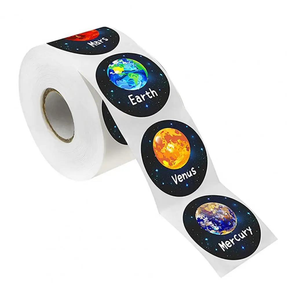 

500 шт., школьные наклейки с различными узорами