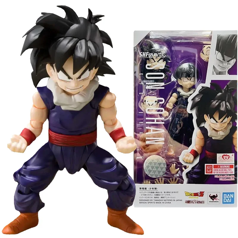

Оригинальные фигурки героев мультфильма S.H. Фигурс SHF Son Gohan KID ERA Dragon Ball Z Коллекционные фигурки героев, подарки